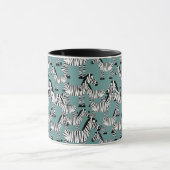 Zebra-Muster Tasse (Zentrum)