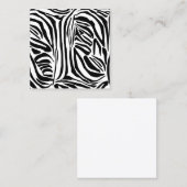 Zebra-Muster Terminkarte (Vorne/Hinten)