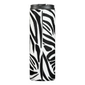 Zebra-Muster Thermosbecher (Rückseite)