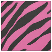 Zebra Muster Tierdruck Schwarz/Rosa Stoff (Muster)