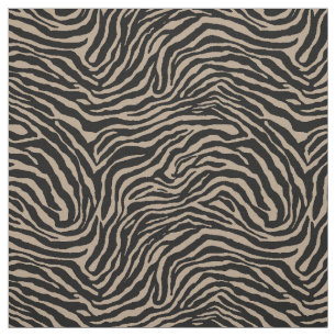 Zebra-Muster-Tierdruck-Stoff nach Maß Stoff
