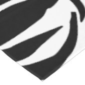 Zebra-Muster Tischdecke (Schrägansicht)