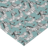 Zebra-Muster Tischdecke (Schrägansicht)