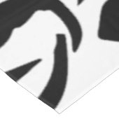 Zebra-Muster Tischdecke (Schrägansicht)