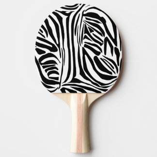 Zebra-Muster Tischtennis Schläger