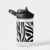Zebra-Muster Trinkflasche (rechts)
