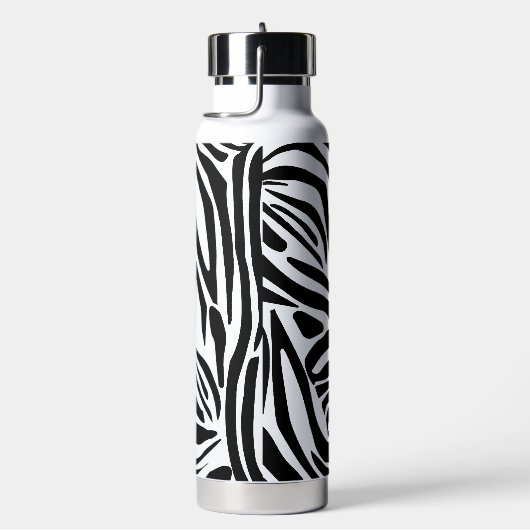 Zebra-Muster Trinkflasche (rechts)