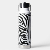 Zebra-Muster Trinkflasche (Vorderseite)