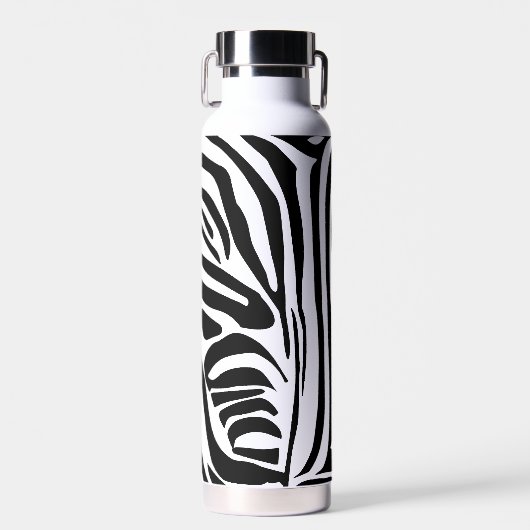 Zebra-Muster Trinkflasche (Vorne)