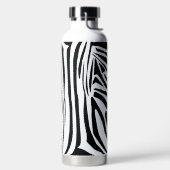 Zebra-Muster Trinkflasche (links)