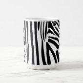 Zebra-Muster Verwandlungstasse (Zentrum)