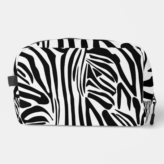 Zebra-Muster Waschbeutel (Vorderseite)