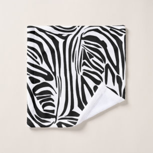 Zebra-Muster Waschlappen
