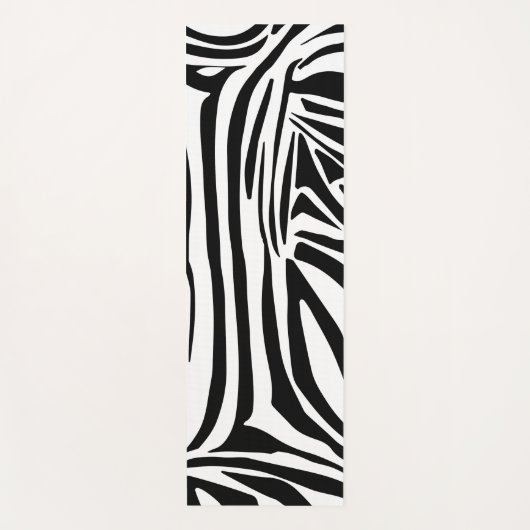 Zebra-Muster Yogamatte (Vorderseite)