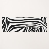 Zebra-Muster Yogamatte (Vorderseite (Horizontal))