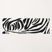 Zebra-Muster Yogamatte (Vorderseite (Horizontal))