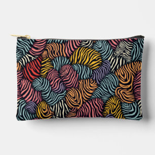 Zebra-Muster Zubehörtasche