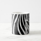 ZEBRA-NAH-UP-ANSICHT KAFFEETASSE (Mittel)