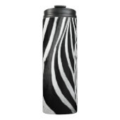ZEBRA-NAH-UP-ANSICHT THERMOSBECHER (Vorderseite)