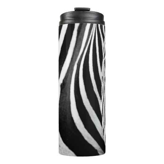 ZEBRA-NAH-UP-ANSICHT THERMOSBECHER (Vorderseite)