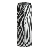 ZEBRA-NAH-UP-ANSICHT THERMOSBECHER (Rückseite)