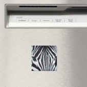 Zebra-Nahaufnahme Magnet (In Situ (Geschirrspüler))