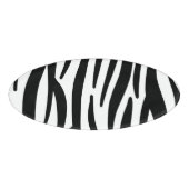 Zebra Namenschild (Vorderseite)