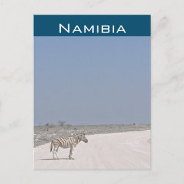 Zebra, Namibia Postcard Postkarte