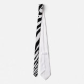 Zebra Neck Tie Krawatte (Rückseite)