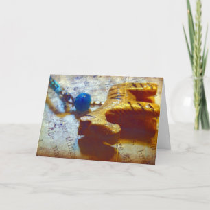 Zebra Necklace Karte