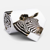 Zebra Necktie Krawatte (Gerollt)