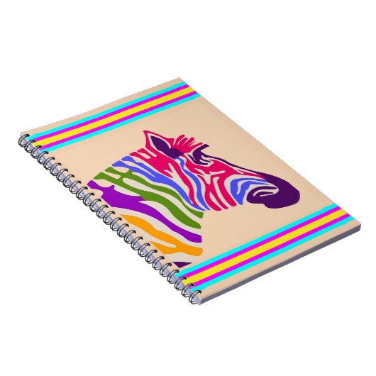 Zebra-Notebook Notizblock (Rechte Seite)