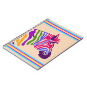 Zebra-Notebook Notizblock (Linke Seite)