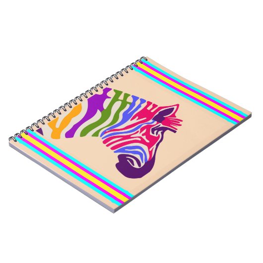 Zebra-Notebook Notizblock (Linke Seite)
