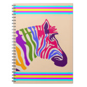 Zebra-Notebook Notizblock (Vorderseite)