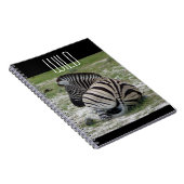 Zebra-Notebook Notizblock (Rechte Seite)
