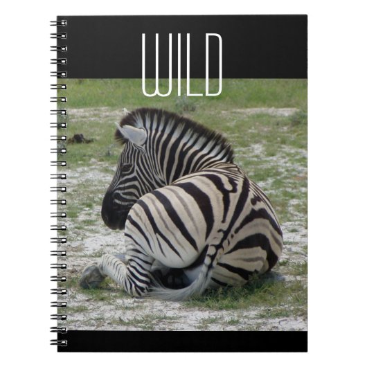 Zebra-Notebook Notizblock (Vorderseite)