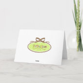 Zebra notecard karte (Rückseite)