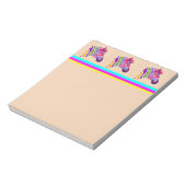 Zebra Notepad Notizblock (Rotiert)