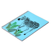 Zebra Notizblock (Linke Seite)