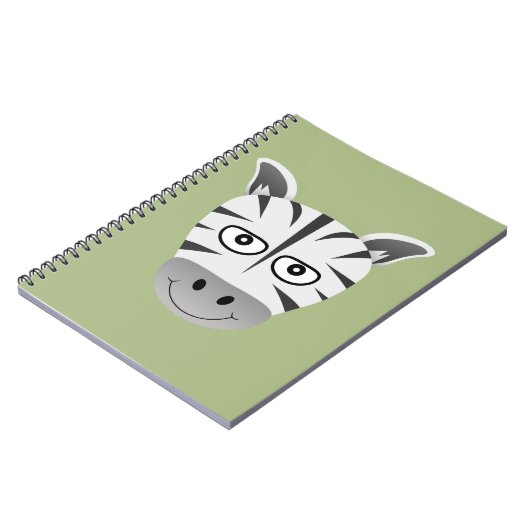 Zebra Notizblock (Linke Seite)