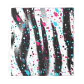 Zebra Notizblock (Vorderseite)