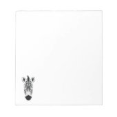 Zebra Notizblock (Vorderseite)