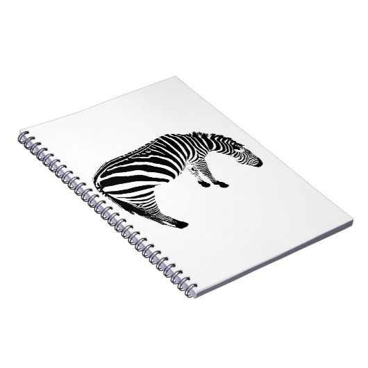 Zebra Notizblock (Rechte Seite)
