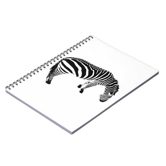 Zebra Notizblock (Linke Seite)