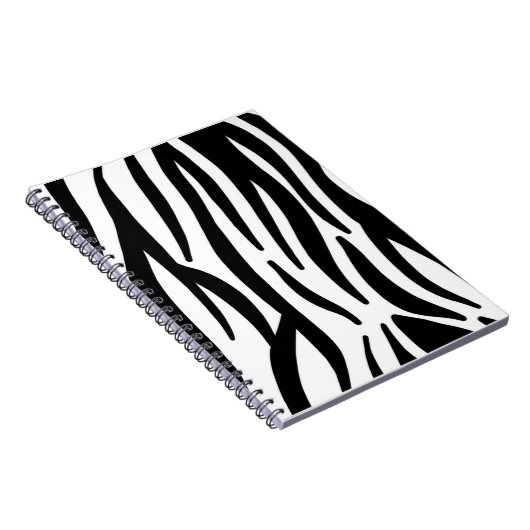 Zebra Notizblock (Rechte Seite)