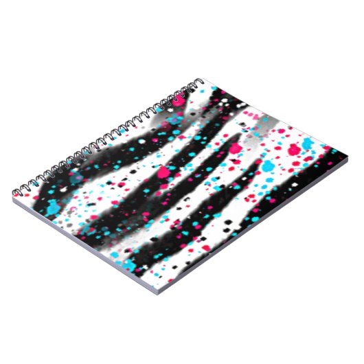 Zebra Notizblock (Linke Seite)