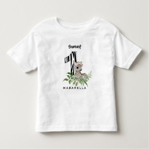 *~* Zebra ONE Erster Geburtstag Jungle Baby Girl Kleinkind T-shirt