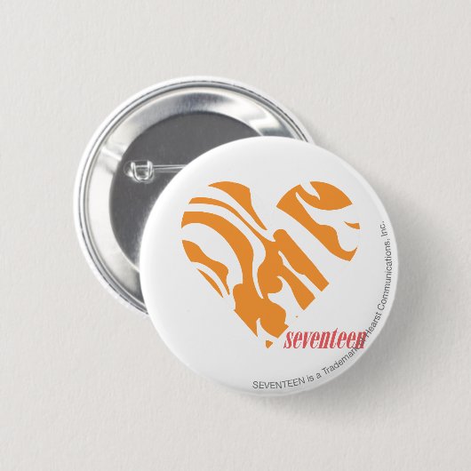 Zebra-Orange 2 Button (Vorne & Hinten)