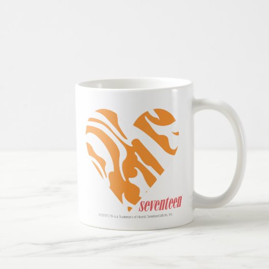 Zebra-Orange 2 Kaffeetasse (Rechts)